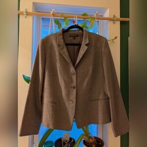 Lafayette 148 New York Wool Blazer Jacket 16